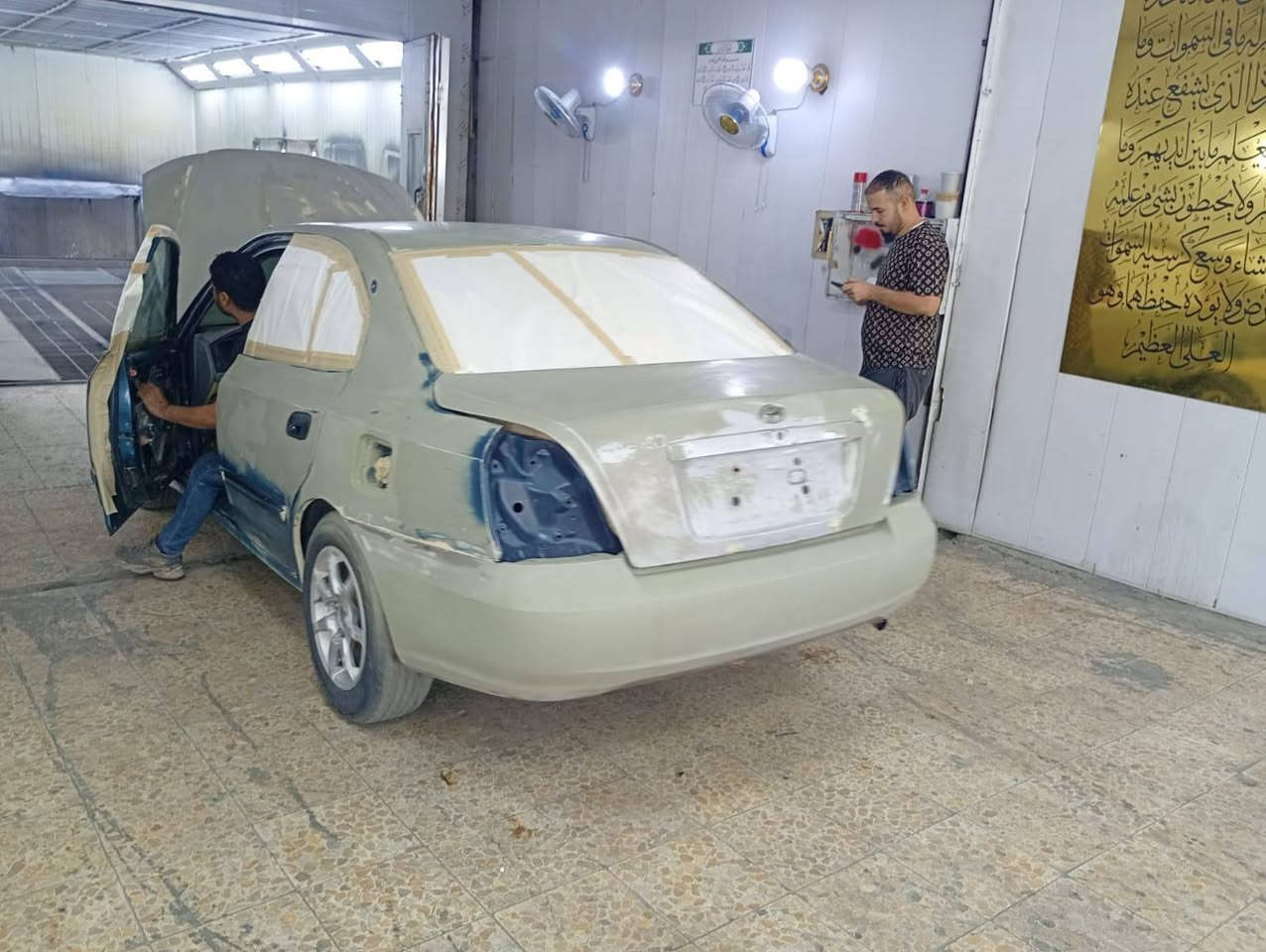 السلام عليكم سمكره وصبغ السيارات بلفرن الحراري واتساب خاص ***********
