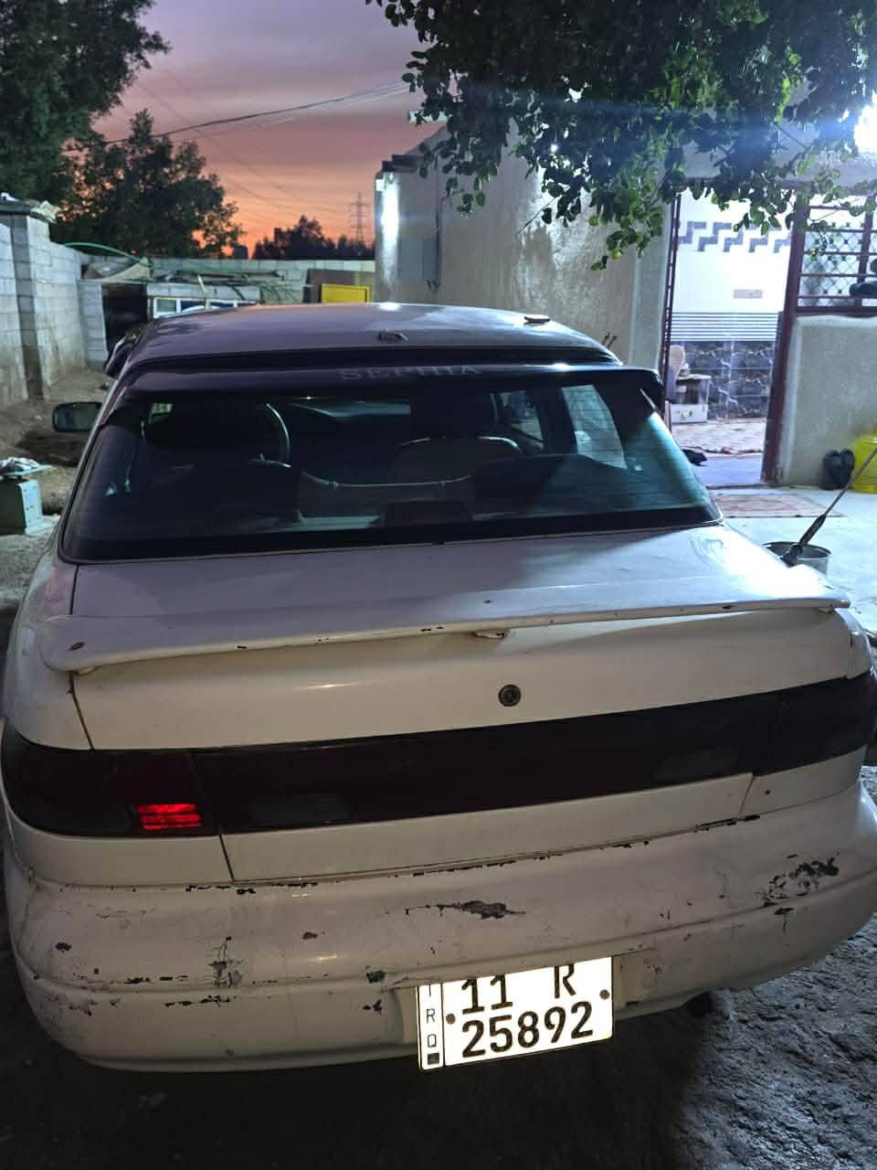 إسلام عليكم كيه سيفيا موديل ٩٥كير اتو مكينه مفتوحة رقم بغداد انكليزي جديد تحويل ثاني يوم كير مكينه خير من الله تخم تاير جديد صدر نص عمر تبريد عاطل كهربائيات كله شغاله المكان بسمايه قريه ١٠ اني مكلف بلنشر رقم صاحب السيارة *********** السعر ٣٠
