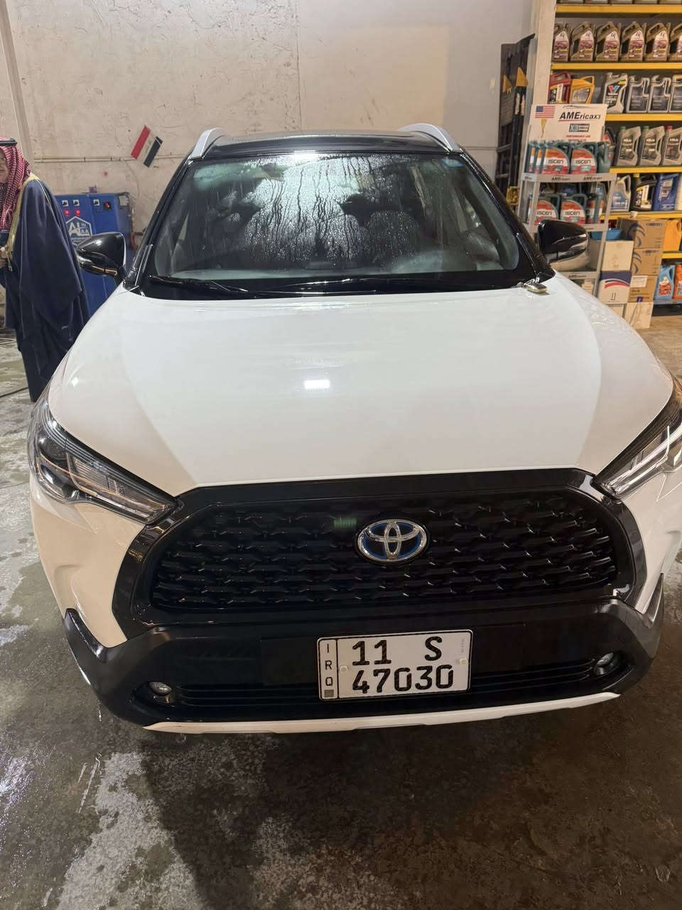 سلام عليكم كورلا كروز شركة ساز مو صيني سياره كفاله عامه موديل 23ماشيه 17 الف كيلو قابل للزياده  بعده بلظمان تو كلر ابيض قماره سوده معروفه مواصفات كروز ساز سياره رقم بغداد باسمي تحويل ثاني يوم سعر مطلوب 21500 دولار بيه مجال او مراوس ويا راف فور حصرا ونتفق على الفرق ***********مكاني بغداد كاظميه
