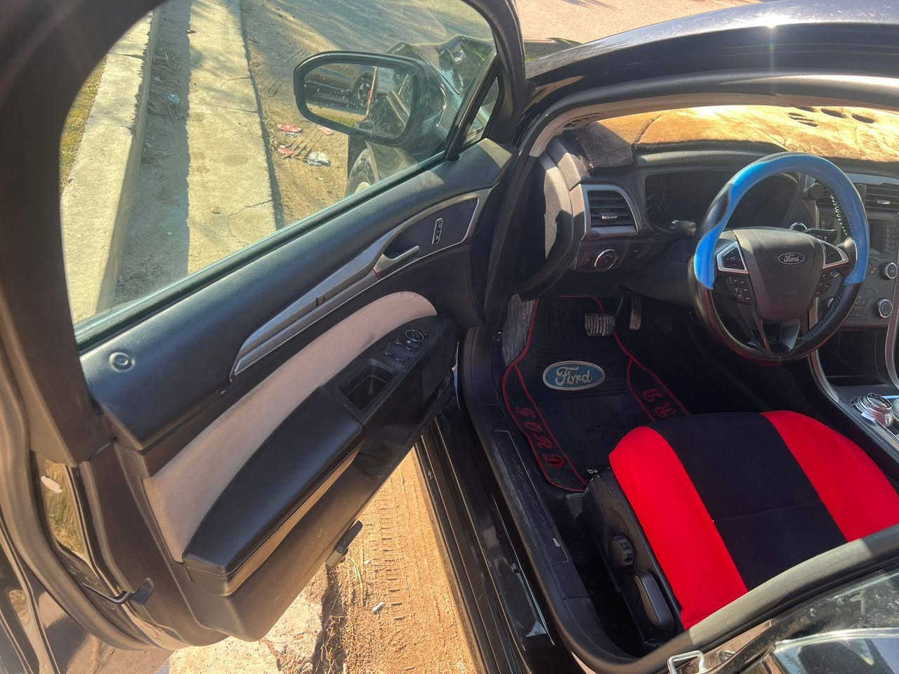 السلام عليكم ...فورد فيوجن 2019 وارد امريكي ضررها بنيد فقط بدون اي دواخل... وهنا بالعراق صار بيها صبغ بابين وجاملغ اثر شخط فقط...بدون معجون..بدون دواخل... السيارة بحالة ممتازة...كير ومحرك جيد جدا 2500 المرغوب
دوشمة وتخم تاير جديد وصدر امامي خلفي جديد وبالخير عالياخذها ..بيع او مراوس باقل  مكان السيارة بغداد حي القادسية  السعر ١١٠

الاتصال على الرقم ***********
او الرقم ***********
