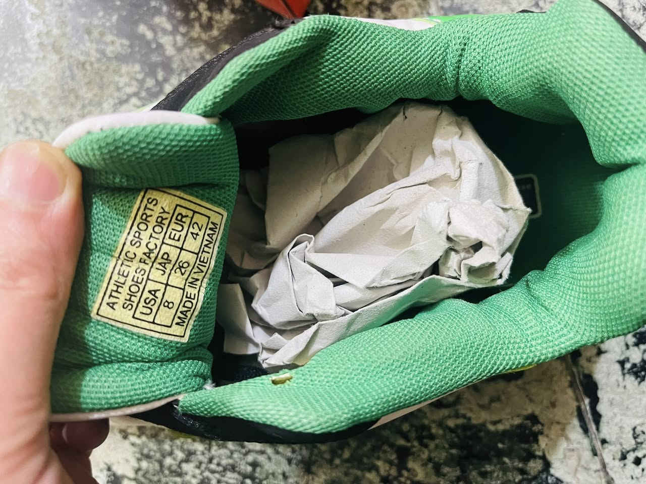 تخفيظات القطع الاخيرة حذاء فيتنامي الصنع سعر القطعة ب٧ ويتوفر القياسات من ٤١  الى ٤٥ ويوجد خدمة توصيل لكل محافظات


**إذا كنت صاحب هذا الإعلان وتريد حذفه لأي سبب، رجاءا أرسل رسالة إلى الدعم الفني**