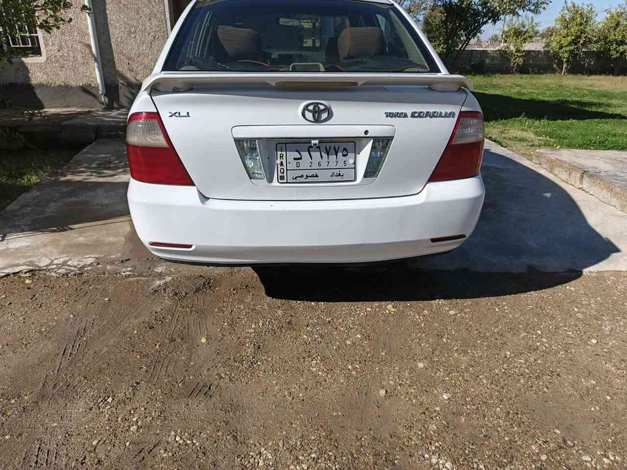 لبيع كورلا موديل 2007 مكفولة ماعدا شبر صبغ بل بنيد و جملغ خلفي شبر صبغ بقي كفالة عامة مكينة 1600 مكفولة كير مكفول تبريد شغال رقم سيارة بغداد مكان سيارة بغداد ناحية رشيد سعر ٩٥ رقم***********
