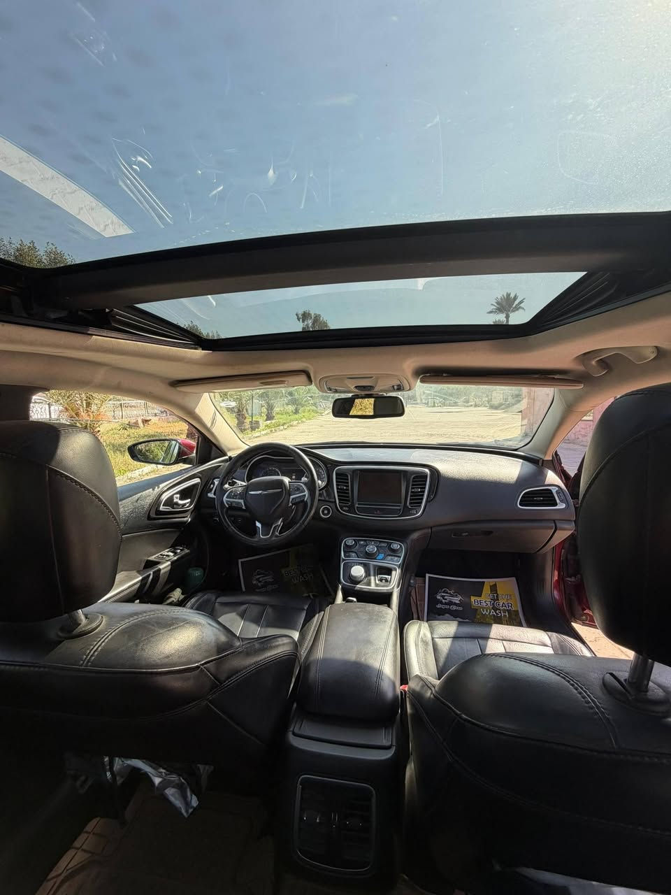 كرايزلر c200 للبيع او المراوس
كرايزلر c200 للبيع او المراوس
Chrysler 200 
2016 v6 3600 
Platinum اعلى فئة
كامله مواصفات عدا الرادار 
مقاعد جلد 
تدفئه مقاعد 
تدفئه ستيرن
بانوراما 
تحكم ستيرن كامل 
شاشة كبيرة 
ويل 19 
تحكم مقاعد كهرباء 
***********

السيارة ماشية 130 الف كيلو 
السيارة كلين تايتل بجم كبس رش ٣ قطع
السعر 115ورقه
