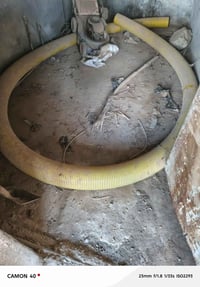 يوجد صوندة سحب للبيع الطول 8متر الحجم 6انج مكلف بالنشر الاتصال على رقم...