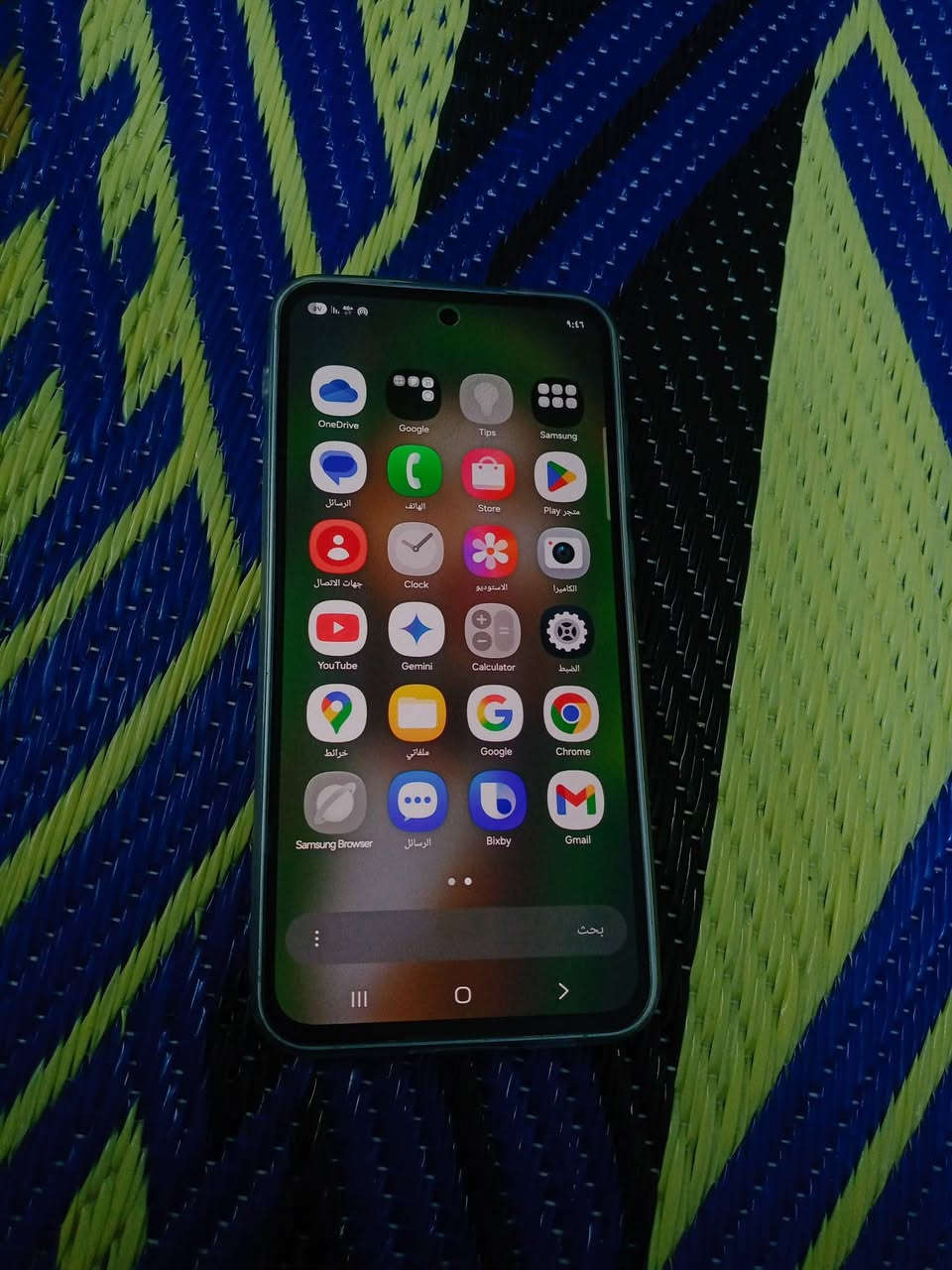 بدون غراض ماعندي توصيل ما داخل تصليح نضافه97بل 100
اسم جهاز سامسونج A55 G5
ذكرته 256 رام 12 دبل شريحه دبل سماعه ستريو 
بصمه بل شاشه بصمه وجه
حافضه بي شفاف جلاتين الزكه اصليه
سعره ٢٨٥ بي مجال بسيط كلش مو شراي لا يتصل رجان
مكاني بغداد حي نصر رقمي *********** وتساب ماعندي
