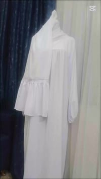 احرام نسائي • قماش ليلين • مقاس فري