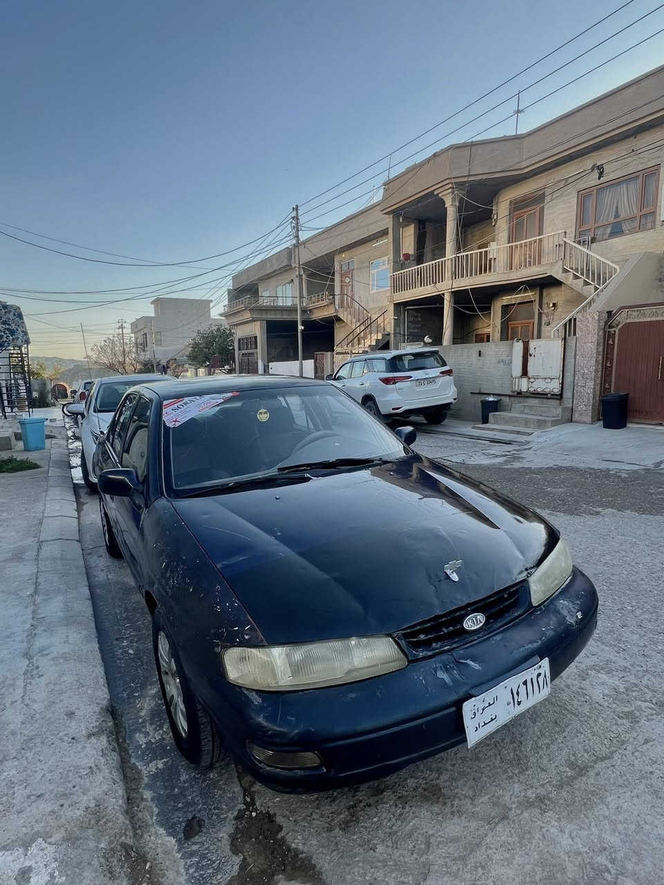 کیا مۆدیل ١٩٩٦
ئاڕم پلاسیک سلێمانی 
گێڕومەکینەی بەشەرت 
دەعامو زەڕبەی نیە سعری١٨گەڵاو کەمێ ماعمەلە
شوێن دەر بەندیخان
***********
***********
