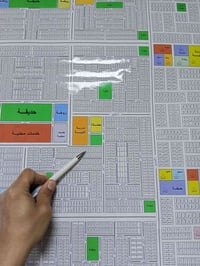 قطعة ارض مساحة 100 متر على ساحة خدمات مسقط مقابل حسينية الزهراء الواجه...