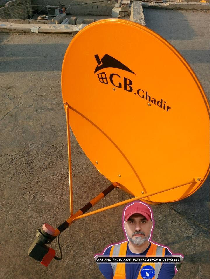✍️ بــــ تاريخ / الجمعة /  5 يونيو 2026
=====================_
💥تم تنصيب طبق نوع أرضي GB GHADIR / قمر نيل سات
💥الاولمبي / strong ... منفذين /تشغيل واحد
💥الموقع / جسر ديالى ... جامع طه
💥الاشارة/ 93%
=================================
💥تنصيب الاطباق باانواعها الثابته والمتحركة📡 وكافة الاقمار الصناعية  وتنصيب منظومات (شبكة الرابعة و ينابيع سومر) وتثبيت شاشات البلازما الثابتة والمتحركة وتحديد الاشارة بجهاز الفايندر 📟 برمجة كافة الاجهزة وتعديل القنوات  📺

العمل يشمل مناطق (الزعفرانية ، المدائن ، جسر ديالى)

للحجز والاستفسار الاتصال ع الرقم أو وتساب  📞📲
 ✅***********✅
