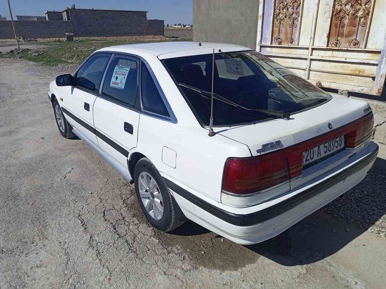 السلام عليكم ورحمة الله وبركاته
مازدا ياباني حجم 626 مكينه 8 باخ نوزل موديل 1995 رقم ديالى دولي سنوية لغاية 2028 اخوان سيارة مكينه وكير بالشرط مكينه لاتنقيص ولاتبخير كير عادي كير ع النمرة الخامسة تصير بي ونه خفيفة وتختفي بالمعدل اخوان السيارة بلادية بدون ضربة بدون حادث بدون صبغ وبدون معجون فقط صبغ مكانات واضح بالسونار  عضمتها وتكمها تخبل اصفاحها موس الكهربائيات كلها شغالة لايت عالي ناصي اشاير دبل اشارة ستاب لايت سكنات كلشي شغال ماسحات امامي وخلفي شغالات كيجات كلها شغالة فقط كيج البانزين يحتاج طوافة تدفئة شغالة فول اصل تبريد ولكن غير شغال مسجل بلاتوث اربع سماعات جدد صوت فول  صدر امامي خلفي فوك النص عمر تخم تاير نضيف تخم ويل كب نضيف السيارة بيها خياسات قليلة  سيارة جاهزة ومال جناي وشرط التحويل والوكالة  اخوان كلشي ذاكرلك بالمنشور اقرة المنشور وخابر السعر 36 وبيها مجال بسيط مكان السيارة ديالى دلي عباس قرب جسر الدواليب ***********///***********
