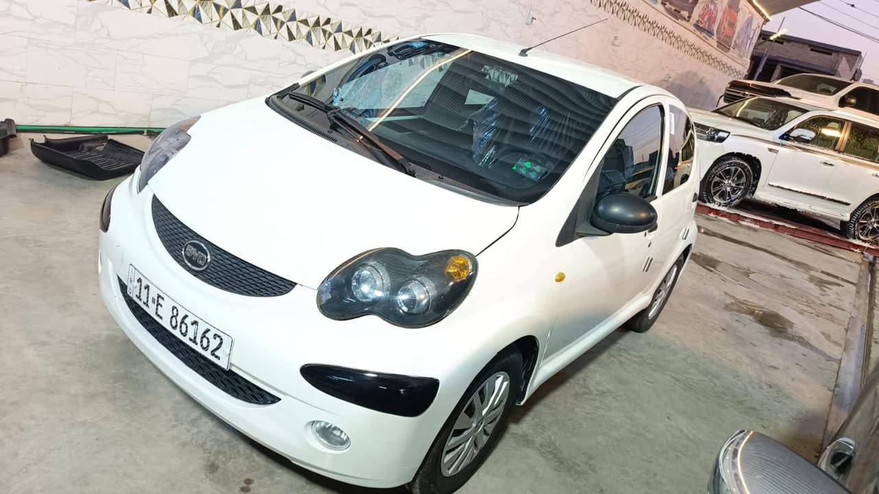 السلام عليكم BYD F0 2013
السياره على وضع الشركه ماشيه 112  
برغي  مابيهه نقص كلوب مابيهه نقص 
سياره اقتصاديه وجاهزه وعلى البلاد 
كفاله عامه من صبغ وتبديل وبارد 
كلهه على البلاد 

تخم تاير بريك امامي خلفي جديد 
راديتر ومنضومه مي جديده 
منضومه بانزين جديده بلكات فيت بم نوزلات 
سياره مال بيت استخدام واحد 
حته بيهه دفتر اخراجيه ( جواز سفر ) 
سنويه ورقام وهزه جدد سياره ساعتين سنويه بسمك صير ومتكلف 120 الف 
سياره مصروف عليهه 
جام عازل حراري اصلي ب 100$
حته جامه الاماميه 
مكاني بغداد الدوره 
السعر مال بيع 45 ورقه  

ملاحضه سياره بيهه نقص 
فقط من شغل تبريد تحمه بدون تبريد وين متريد روح بيهه بس هاذ النقص بيهه ماعرف شكد يكلف مكاني الشعب حي التجار وهذا رقمي ***********
