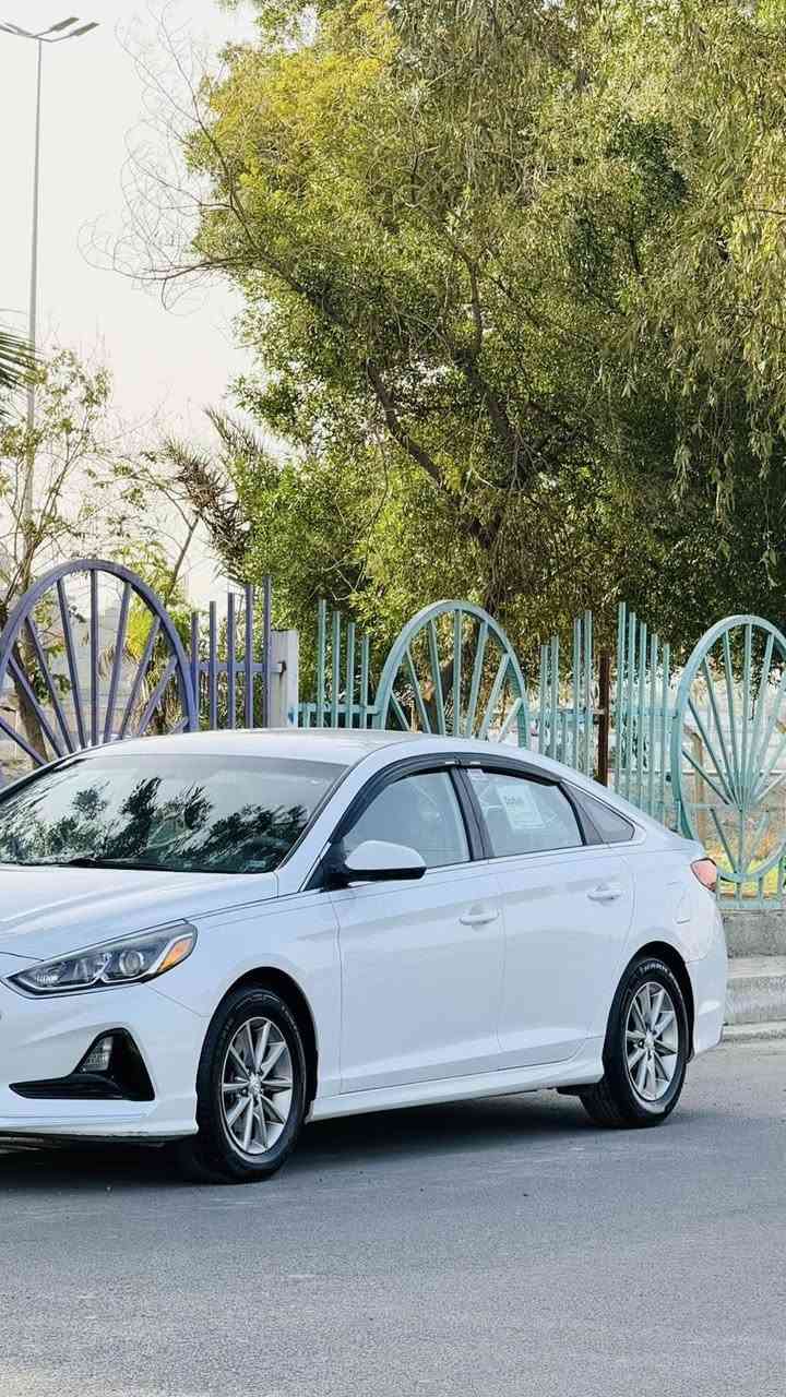 سوناته امريكي موديل ٢٠١٩
بيها صبغ فقط الداير مال جاملغ الخلفي 
لغد وشاصي كفاله ايرباكات سليمه 
مكينه 2400 
ماشيه 80 الف 
كير مكينه كفاله 
مواصفات نص فول 
شاشة كبيره ابل كار بلي 
كامره دواره 
رادارات جانبيه نقطه عمياء 
مود درايڤ ثلاث انضمه قياده 
لايت زينون 
صدر وتايرات وباتري جديد 
سياره نضيفه بمعنى الكلمه متصرف عليها ابد 
رقم اربيل الجديد هزه جديده ب اسمي 
مكاني بغداد ***********
