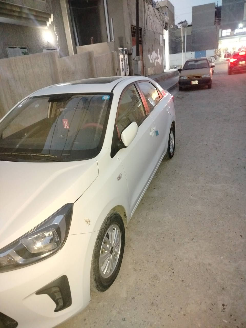 السلام عليكم 
للبيع كيا بيكاس
السعر:133 وبيه مجال
موديل2023
المواصفات فول السياره فتحه وشاشه جبيره
ماشيه :12الف بعده زيرو السياره محافضين عليه
بسمي السياره تحويل ثاني يوم
مكفوه السياره كفاله عامه عدا اصبع بالباب الخلفي واصبع بالباب الاميي بسسس غيره ماكو  وين ميعجبك افحص يعني على كد رصعه
العنوان :بغداد الامين
رقمي:***********
ما عجبك المنشور ارفعه بكلمة يالله🤍
