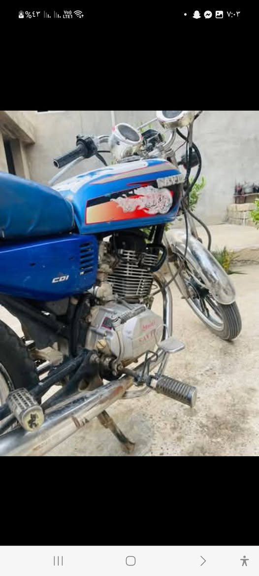 السلام عليكم دراجه للبيع سيفان موديل 20السعر 275وبي مجال ***********
