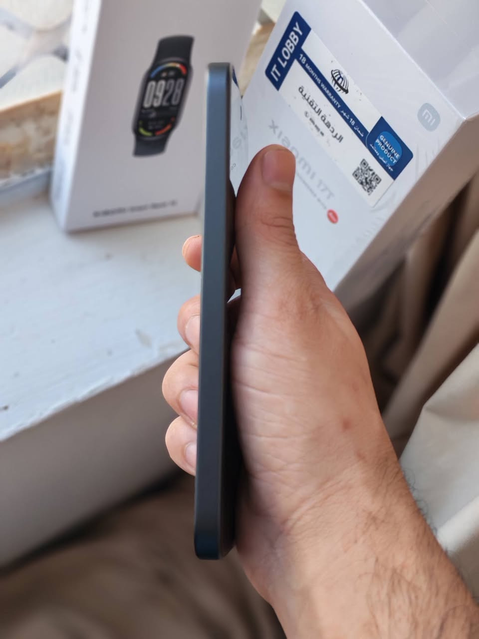 Xioami 17T- 512GB
اللون: أسود الذاكرة: 512GB نظافة 💯  عدد دورات الشحن: 12 مرة جميع الملحقات موجودة وما مفتوحة أصلاً  وياها الهدية باند شاومي السعر 775 الف   الجهاز غني عن التعريف المكان: بغداد / كرخ توصيل بغداد فقط
 للاستفسار: ***********
