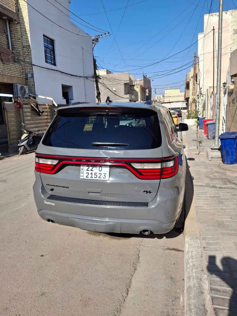 دودج دورنكو (R/T) 2023🩶🔥
📋 رقم أربيل بسمي 

فول الأخير 
🔧 محرك 8 سلندر 5.7 لتر

📏 ممشى 47 ألف قابل للزيادة

🎨 اللون أسمنتي

🛠️ الضرر بنيد وجاملغ مبدل  نفس لون  

💺 كشن السائق ذاكرة

🌈 إنارات محيطية

📷 داشكام مرآة وسطية

📡 رادار جانبي وخلفي

🔊 سستم أكزوز SRT

🎮 أكزوز ريموت

🧵 دشبول شامواه

📡 حساسات خلفية

🛞 ستيرن SRT

❄️ تبريد قطعتين

💺 كراسي جلد وشامواه

⚡ كراسي أمامية كهرباء

🛞 ويل كب SRT حجم 20 إنج مع تخم تاير جديد

💡 لايتات LED بالكامل

🖥️ شاشة تحكم بالإيعازات

🎛️ تحكم ستيرن جهتين

🔑 بصمة أبواب وتشغيل مع تشغيل عن بعد

الرقم الهاتف ***********

المكان شهداء البياع
