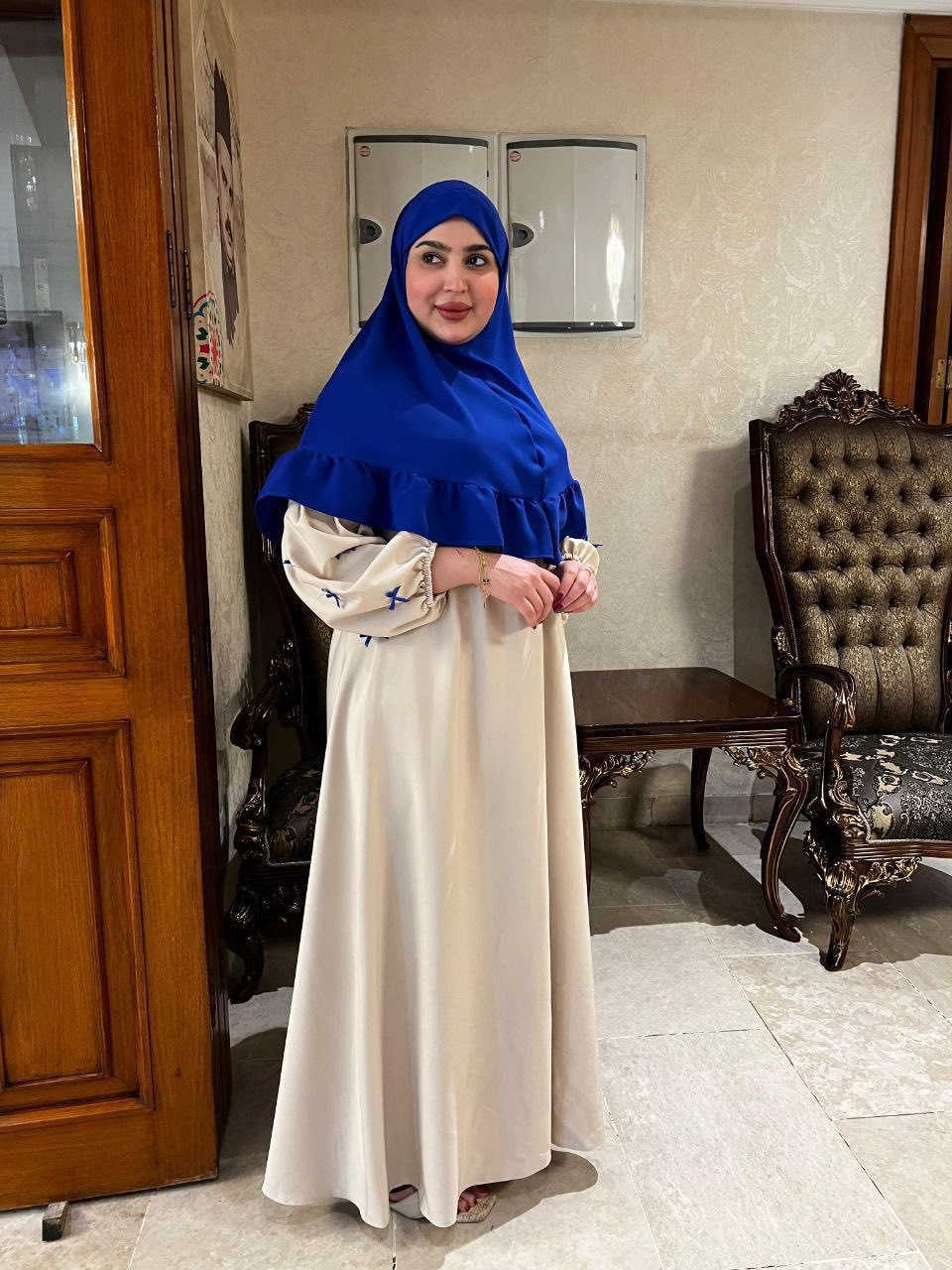 إن هذا لرزقنا مآله من نفاد ✨#❤️ 
قياس 38/40/42/44/46/48
توصيل5الف الجميع محافظات العراق 
للحجز خاص او وتساب ***********
فستان مع حجاب 20الف
