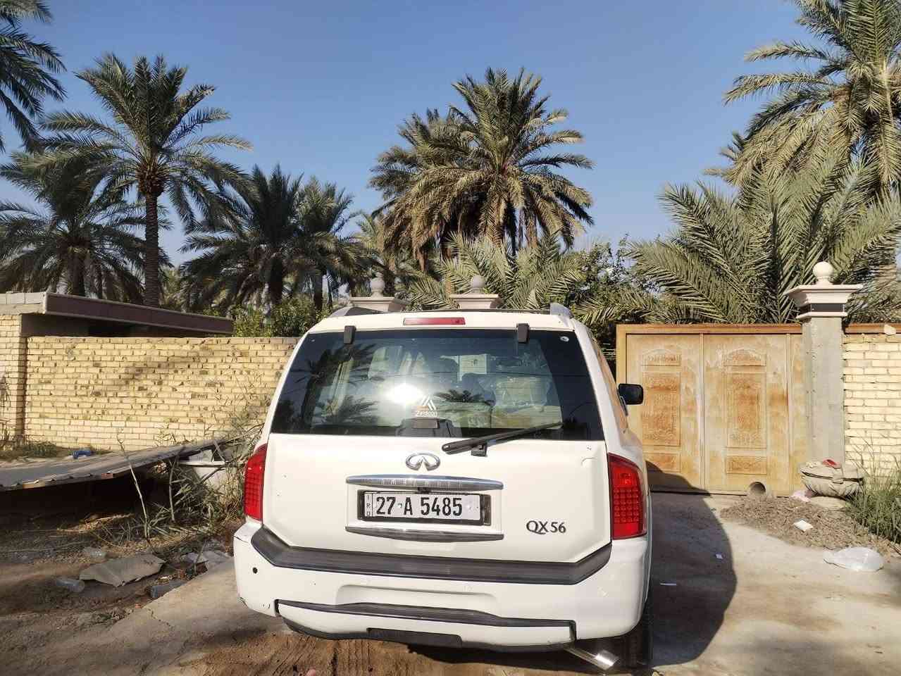 السلام عليكم
انفنتي qx56 للبيع
موديل 2009
وارد خليجي
محرك 8 سلندر 
السيارة بدون اي ضربة
منظومة غاز تحويل من الغاز إلى البانزين اوتوماتيك و بالعكس يعني بدون اي لمس
فول مواصفات من الفتحة إلى الترحيب إلى كلشي  يعني فول مواصفات 
بيهة بس طخات بسيطة و طخة بالدعامية الخلفية فقط
سعرها 110 
المكان بابل 
*********** 
متوفر واتساب
