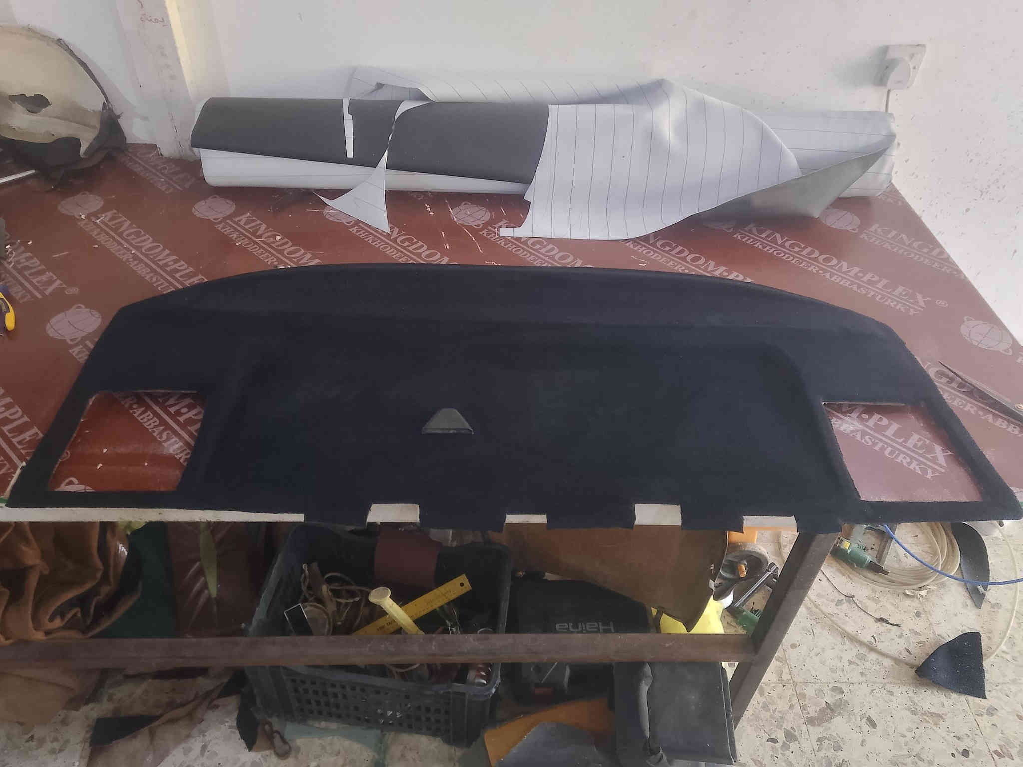 السلام عليكم
كلنه شويه نغير من دزاين البلادي🤔
دوشمه كافه انواع السيارات بطاين 🫡
كشنات ارضيات تنته تكم دشابيل🤗
 تحديث دواخل تغيير لون وعوازل 💪
العنوان الشعب الثعالبه شارع البانزين خانه
للستفسار ***********
