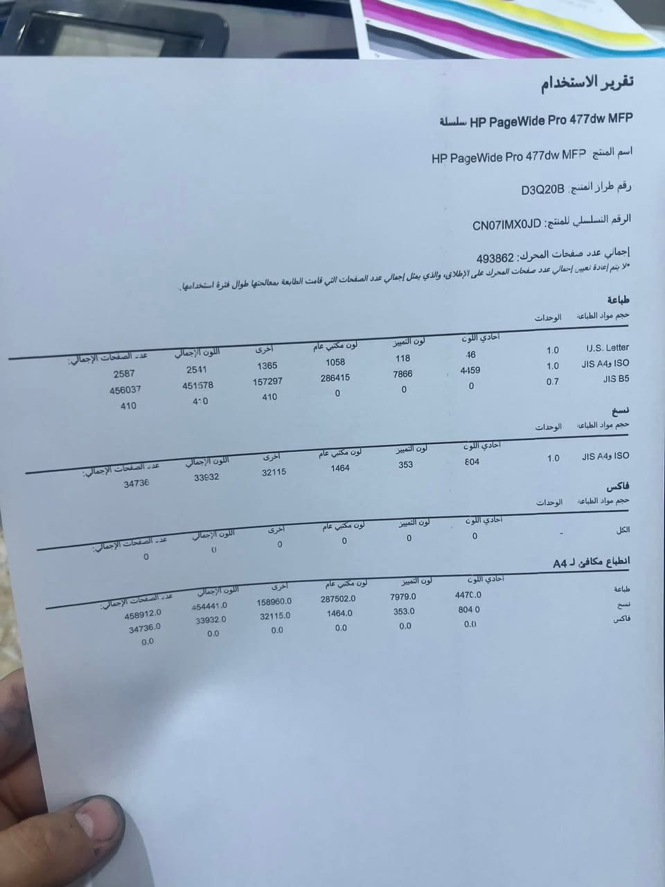 طابعة hp477

سعرها ٤٢٥ الف

واتس اب ***********
