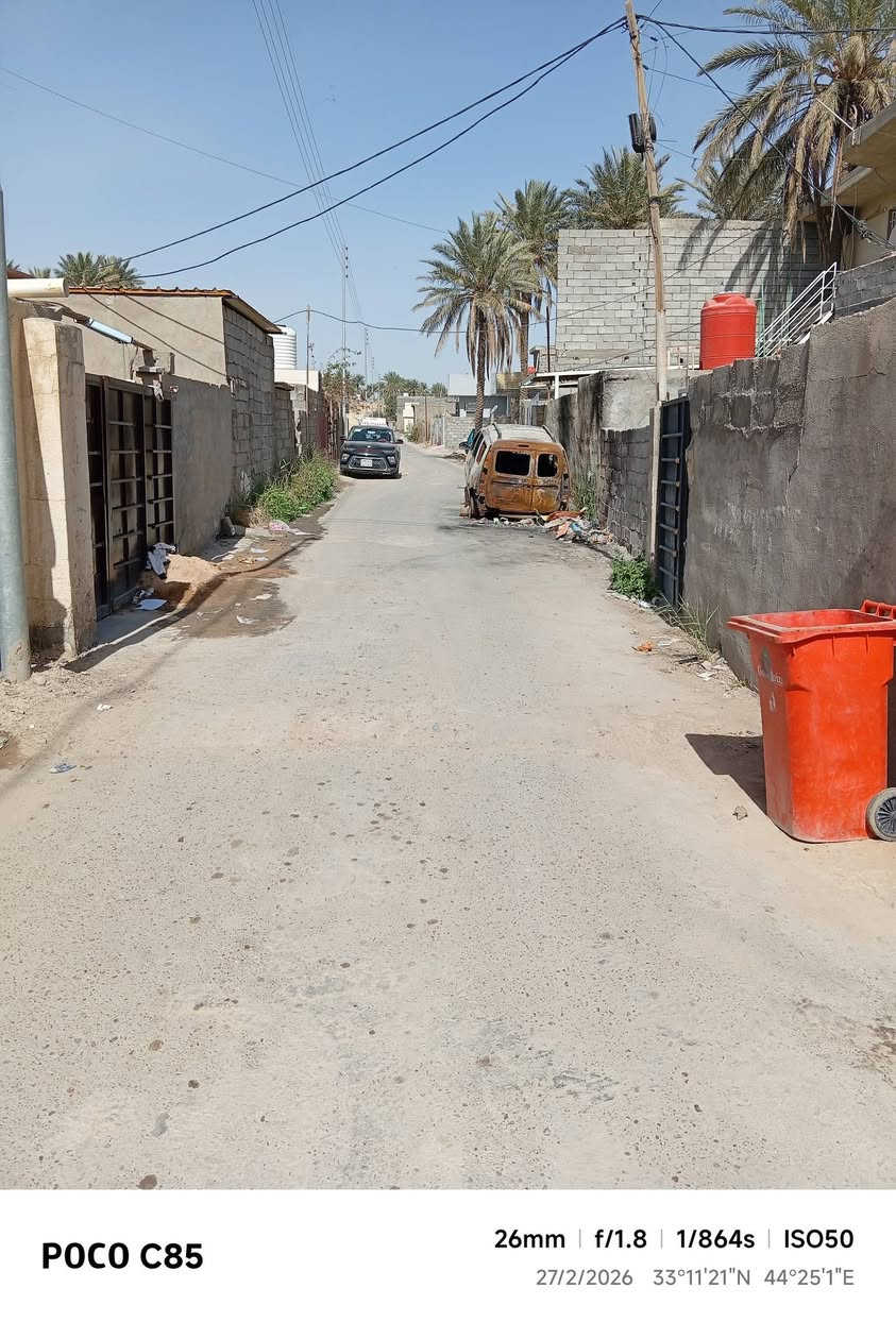 قطعه ارض هورجب شارع ابو دخيل ماء كهرباء تبليط للاستفسار لاتصال ***********
