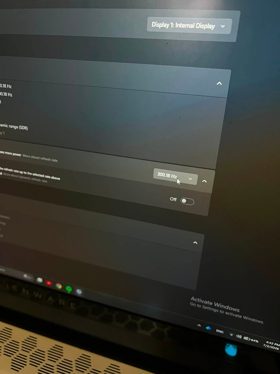 اخوان لابتوب alienware M17 R3 300hz! اعلى فئة
2070 super 8g
16gb
i7 10th gen
هارد ١ تيرا m.2 
ملاحظه: السبيكرات لاتعمل لازم تربط سبيكر خارجي او سماعه بلوتوث او aux وتشتغل طبيعي
السعر: ٨٥٠ الف 
وموجود  واحد تيرا ssd m.2 جيل رابع 7350 جديد مفحوص سعره ١٥٠ الف  
اذا تريدهم اثنينهم بيهم مجال بسيط
مكاني بغداد


**إذا كنت صاحب هذا الإعلان وتريد حذفه لأي سبب، رجاءا أرسل رسالة إلى الدعم الفني**