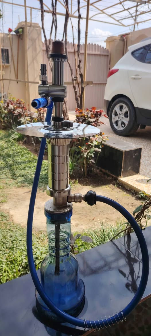 نركيله طه سل ستيل سنفور صدار 24 شرط نفس وطعم فول مطبوعه نكليزي السعر 85 مكاني حي  الانتصار
***********
