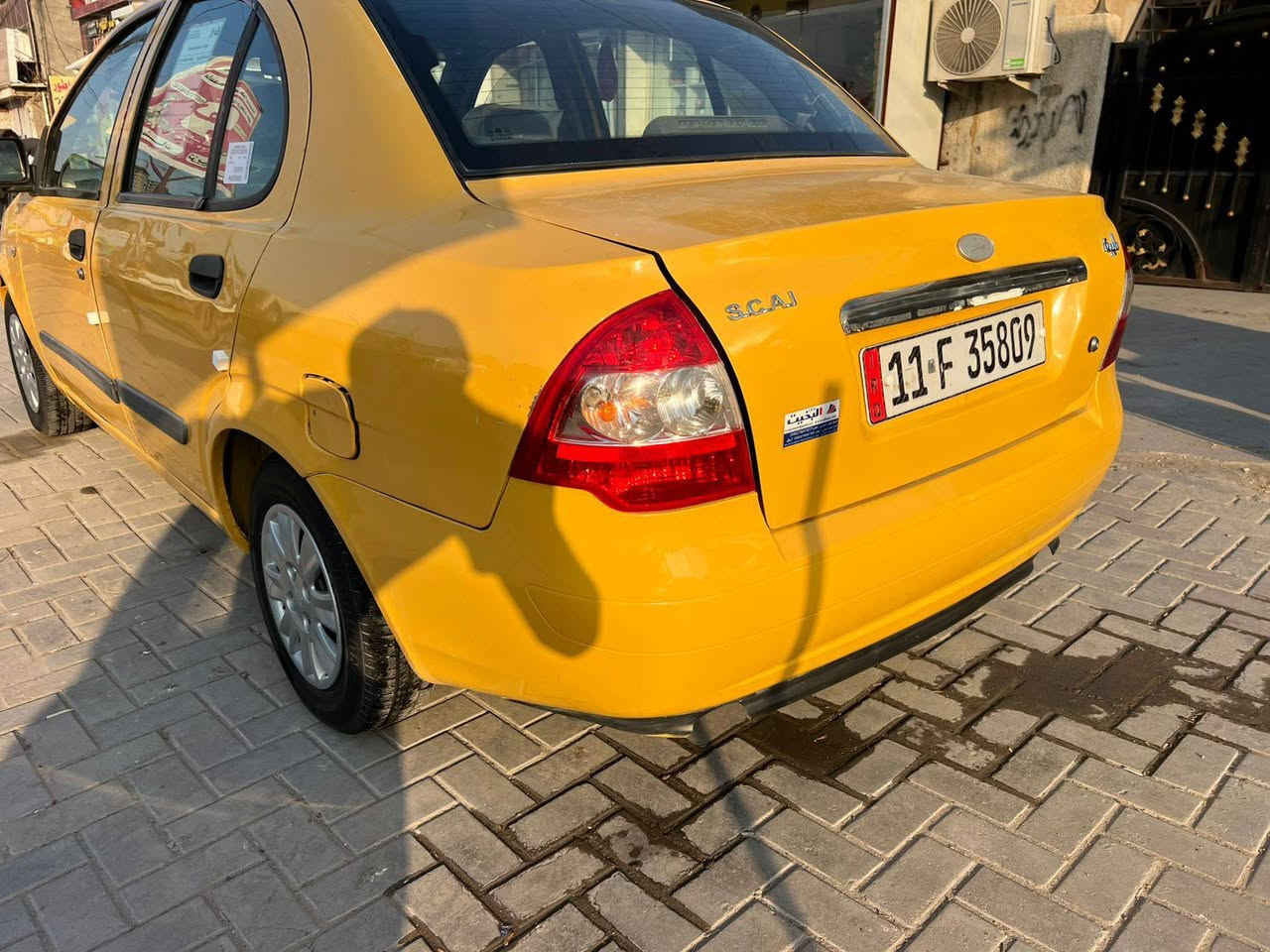 السلام عليكم للبيع فقط 
طيبة موديل 2016 كفاله 
بيها صبغ باب فقط اثر شخوط بدون دواخل 
كير مكينه حدادية تبريد كله جديد 
أرقام هزة جديدة 
مكاني بغداد شهداء البياع السعر ب39 
لاتصال ***********
