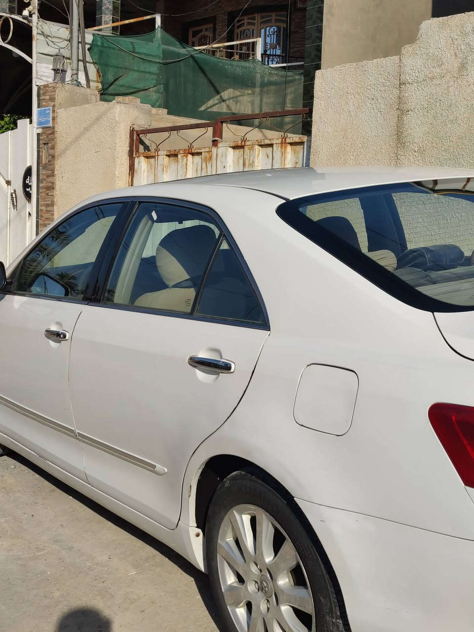 السلام عليكم تويوتا اريون خليجي بغداد كفاله 2009 بأسمي تحويل غرامات ارقام دوليه 
فوول مواصفات فتحه بصمه ابواب وتشغيل وصندوق مكينه 6سلندر افلون تبريد وبور وراديتر درامشفت كله نفض وتبديل جديد كير كفاله وشرط شلعه  
بيه شمعات اماميه وصدر الخلفي نص عمر بس حلو بدون طبطبه بيع او مراوس 105 بيه الدعاميه الاماميه محلوة رايدله تبديل وبيه بارد بين الجاملغ والباب مصلح بنفس مكان بليه فتح أستفسار ***********
***********
