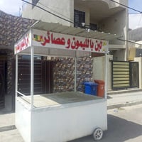 عربانه جديده لبيع لبن وعصائر 800وبيها مجال 07813144192