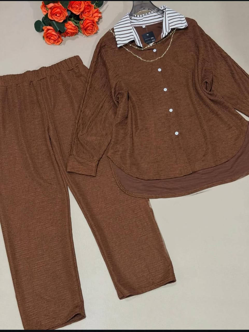 ((إِنَّ هَٰذَا لَرِزْقُنَا مَا لَهُ مِن نَّفَادٍ))🌸
🌸 سوت نسائي  👍 😍👍
#السسسعر__15ألف___  ____
#القياسات__40_42_44_46_
الخامه بروميجك تركي الاصلي
#يوجد خدمه توصيل الفين دينار داخل قضاء المسيب 
توصيل محافظات 6الاف كافة المحافظات العراقية 
توصييييل الباب بيتكك ويدللون علينه الطيبين


**إذا كنت صاحب هذا الإعلان وتريد حذفه لأي سبب، رجاءا أرسل رسالة إلى الدعم الفني**