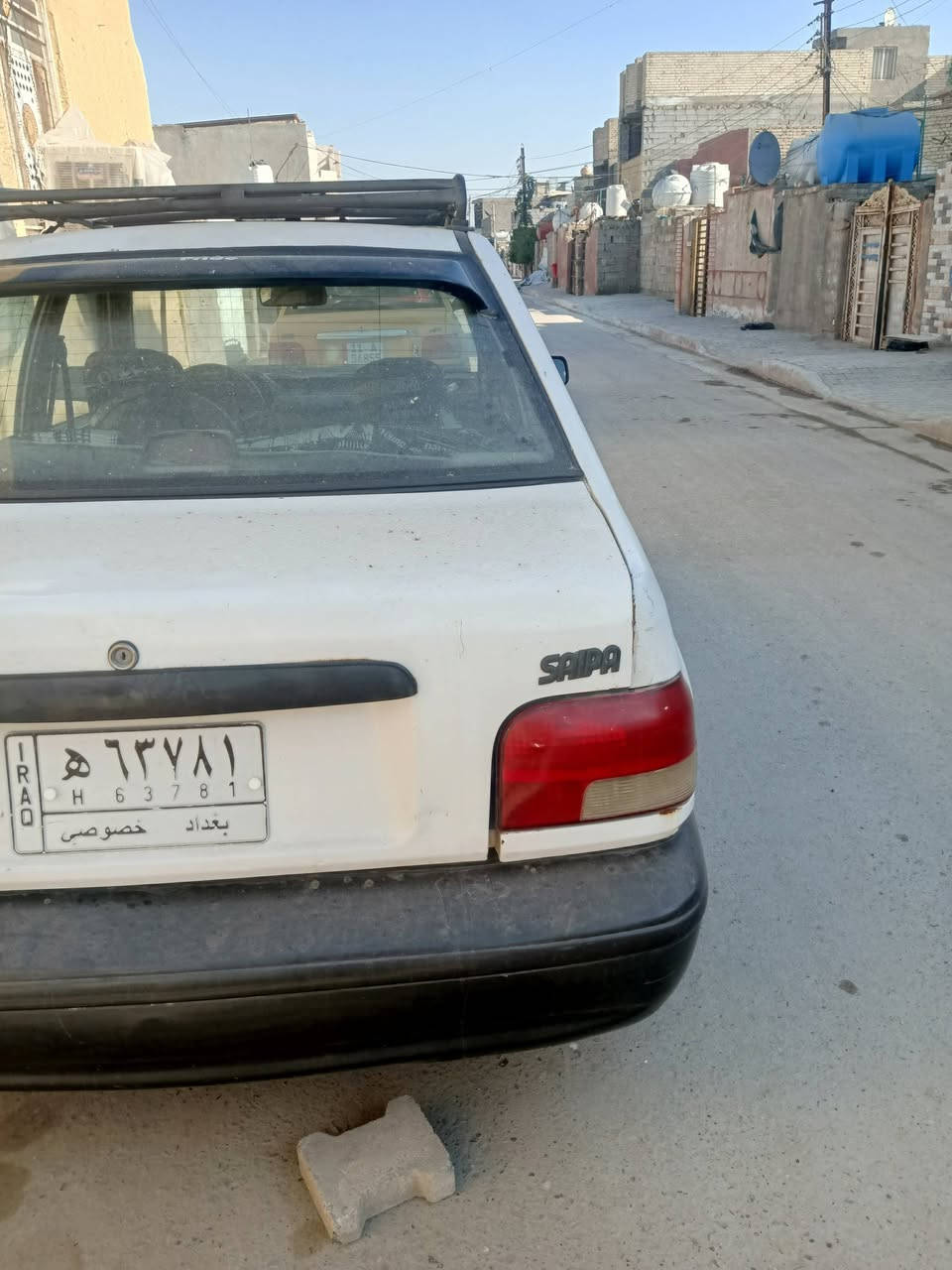 سايبا موديل 2009 رقم بغداد كير جديد محرك بيه بداية بيه ضربه جاملغ ومبدل وشاصي واحد معمر شرط التحويل جناي مكاني بغداد
*********** 
كله التفاصيل مذكوره لاتسأل شبيه مابيه
