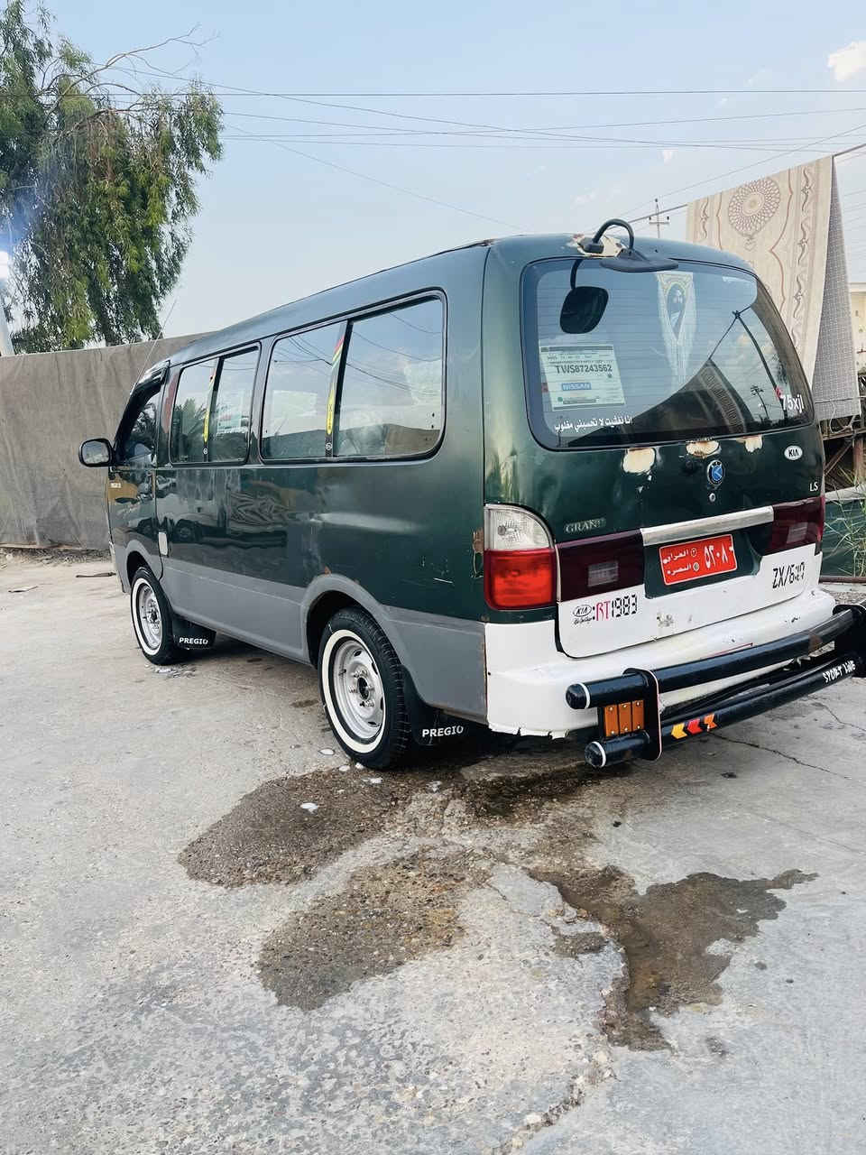 سلام عليكم كيه بريجو للبيع سياره كفاله من ضربه وصبق قرفته وحداديه وتخم تاير  كير اكسل كله جديد ميكنه  نضيفه سياره رقم احمر بيع كوم حديد مكاني البصره ابو الخصيب ***********
