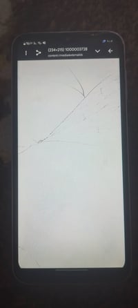 كلكسي A14 • ٦٤ • شاشة مشروخة