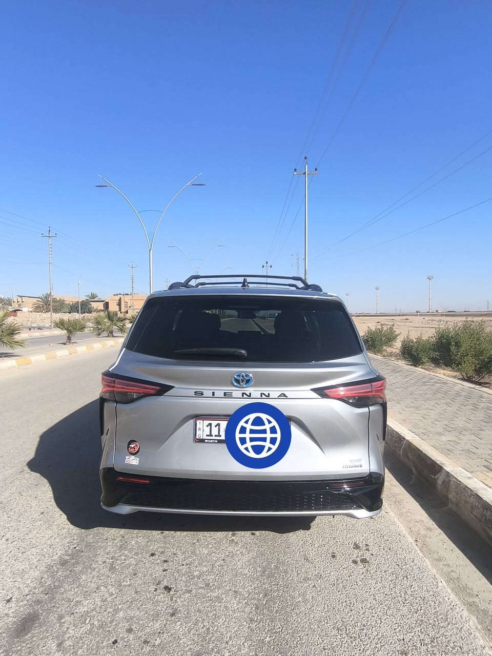السلام عليكم 
تيوتا سينا 2023xse 
السياره للبيت 
ماشيه ٦٠الف ميل واصلتني ٥١الف ميل
وارد امريكي 
رقم بغداد باسمي تحويل مباشر بسم المشتري
مكاني الانبار القائم 
السعر 32.500 دولار وبيها مجال
ما بيه تبديل ولا صبغ ارباك بس استيرن طاك رقم الشاصي بالصور 
للاستفسار رقم الوالد ***********
