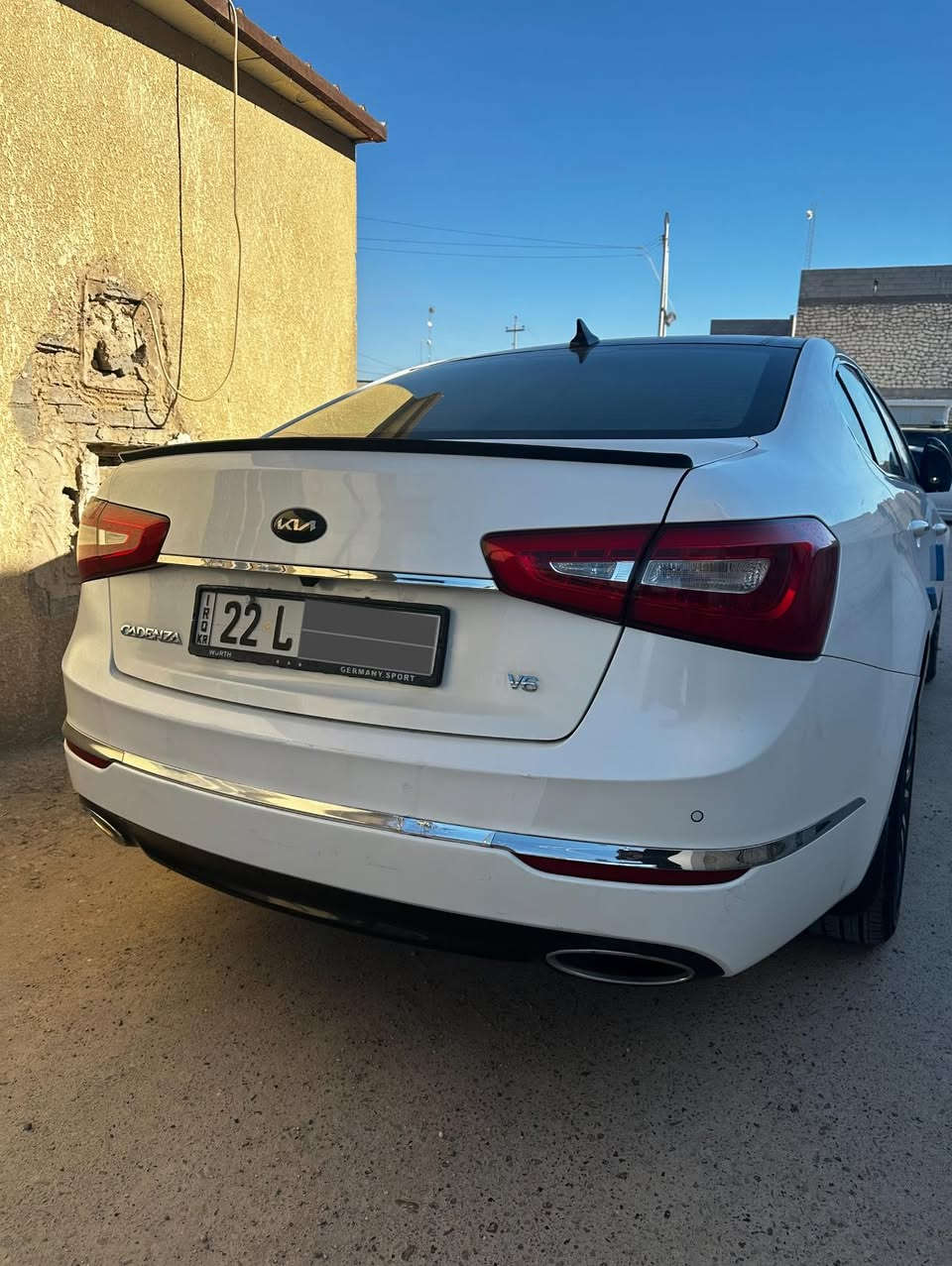 .
كادنزه خليجي فول 
رقم اربيل 
موديل 14 
محرك 6v 
كفاله 
•••
السعر 157$ بيه مجال 
***********
