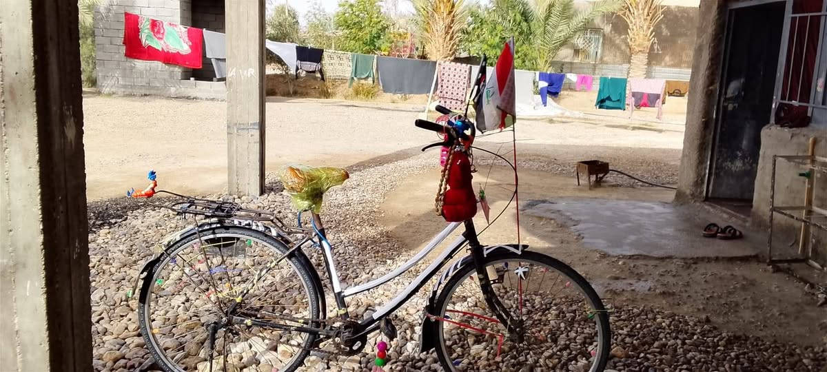 سلام عليكم بايسكل اللبيع سعر 50بي مجال مكاني رمادي ابوطيبان هذا رقمي ***********
