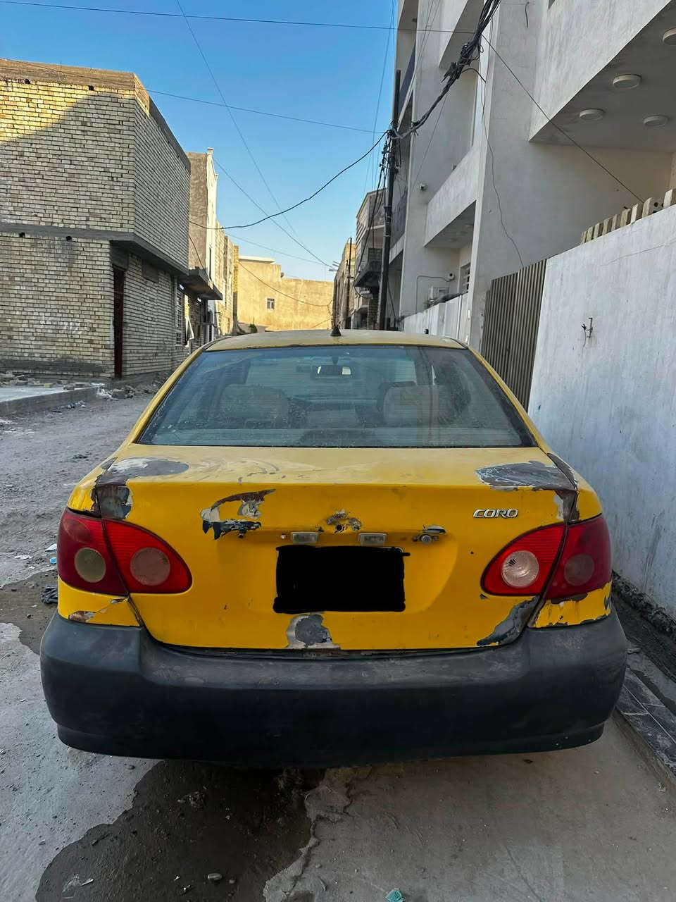 السلام عليكم كورلا نحله 2007 رقمها مميز (7000) كير وميكنه خير من الله وصدرها نضيف هيئه وغرمات مصفره هذا الكشر كدام عينك ابيع ميكنه وكير وتحويل فقط 38 بيها مكان بغداد الكرخ مجال للاتصال او وتساب ***********
