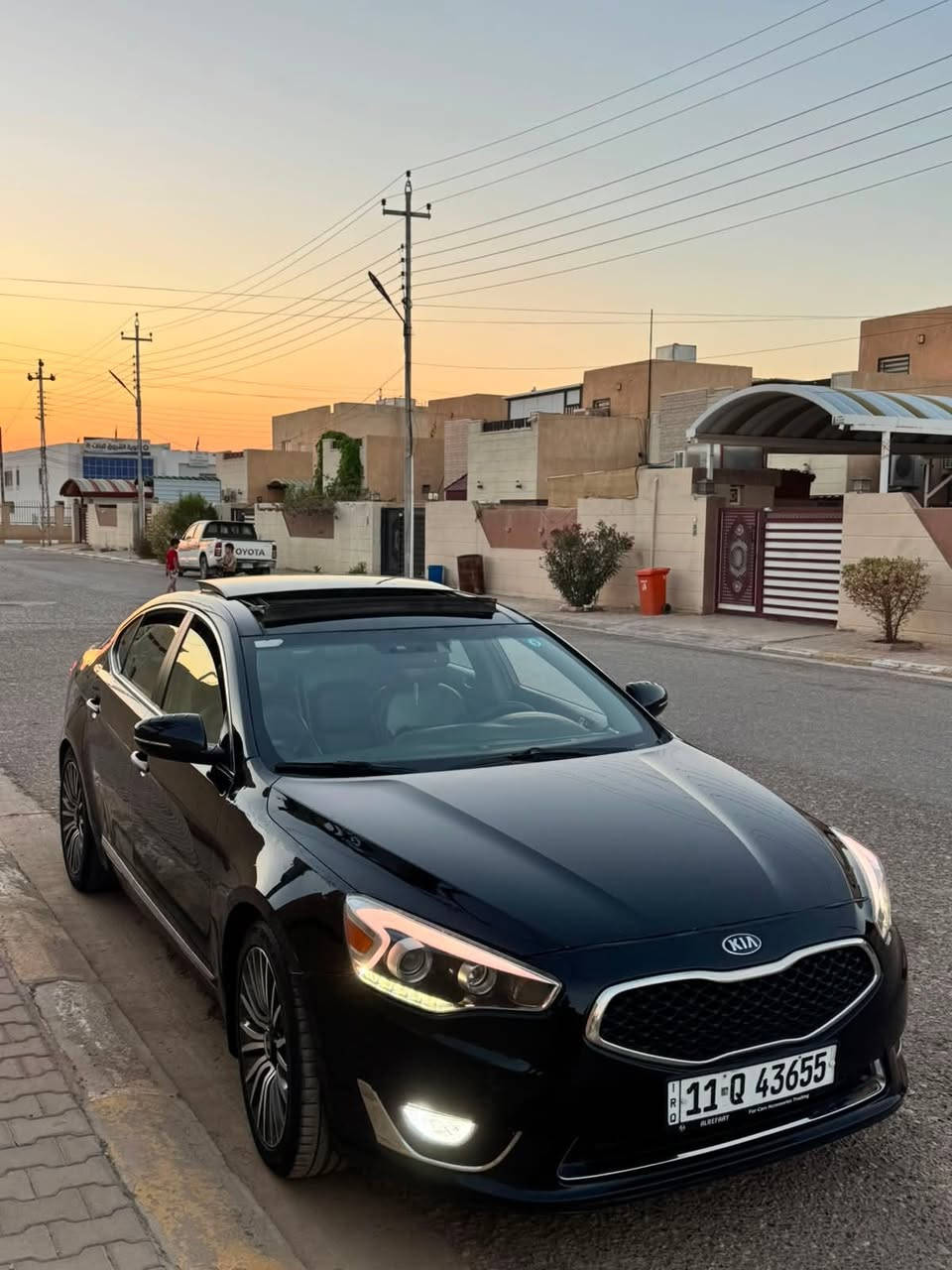 كـيـا كادنزا 2014 VIP Kia Cadenza
محركV6 3500 

المواصفات

كشنات تبريد وتدفئة 

السقف بانوراما

�️الكشن والاستيرن يرجع  تلقائي عند التشغيل والاطفاء

بصمة دخول+ بصمة ابواب + دخول ذكي

مري شفط مرايات قلاب مع الـ R

 تبريد مركزي 

ترحيب عند الأقتراب

كامره خلفيه

داخل ملكي اسود مطعم بالصاج 

حساسات 

تحكمات ستيرن جهتين 

ماسحات اوتوماتيك (حساس مطر للماسحات)

كروز سرعة

لايت LED 

بك لايت LED

ويل كروم + تخم تاير 

كشنات جلد كشنات الامامية كهربائية ميموري تدفئه وتبريد 

برده خلفيه كهربائية 

اضاءة المحيطية + انارة في الدوسات

شفتات ستيرن كير بالستيرن

هاندبريك بصمة 

نظام صوتي Infini‎ty
السياره قطعه وحده صبغ والسونار مرفق
مكان السياره صلاح الدين تكريت السعر 118 وبيها مجال 
***********
