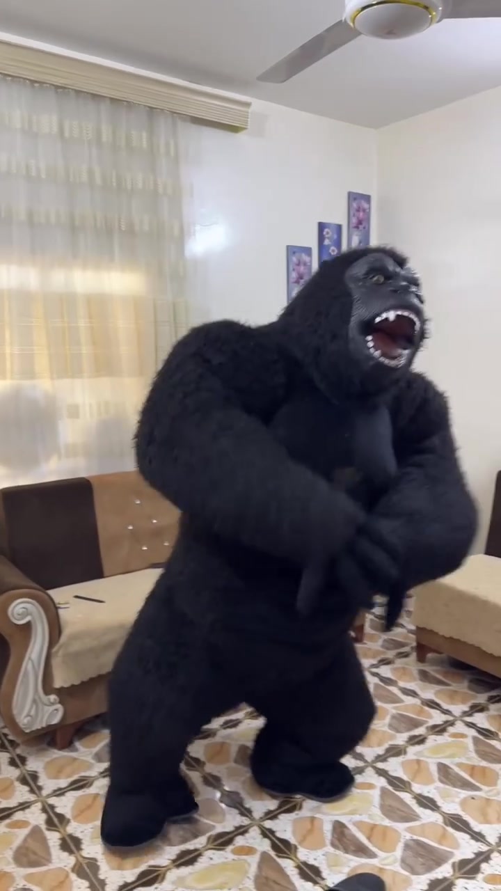 زي غورلا تنكري مميز للبيع (استعمال شخصي) 🦍🔥
 الغرض نظيف ومستعمل خفيف، تفاصيله واقعية وحلوة باللبس.
 السعر: 275 ألف دينار (قفل).
 التوصيل: متوفر وموجود لجميع المناطق.
ملاحظة: الزي كامل ومابيه أي عيوب، الي شراي  يراسلني خاص***********
