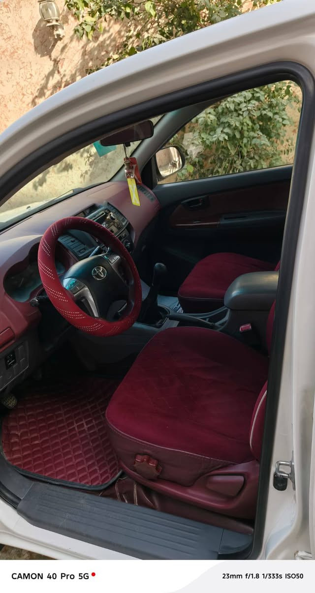 تويوتا هايلوكس موديل ٢٠١٤ شاصي 12
كفالة عامة 

ماشية 190

كير عادي 

كير محرك اكسن كفالة 

رقم بغداد تحويل ثاني يوم 

سيارة ما تصرف عليها دينار 

سعر 200$ 

مكان بغداد 

للاستفسار *********** / ***********

ملاحظة السونار مرفوق بالمشور
