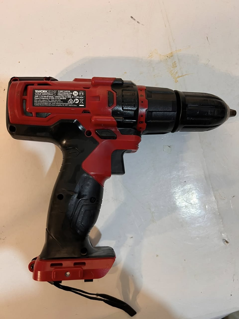 دريل ماركه ورك زون  مع بطاريه وشاحنه باركسايد سعره 50 الف


**إذا كنت صاحب هذا الإعلان وتريد حذفه لأي سبب، رجاءا أرسل رسالة إلى الدعم الفني**