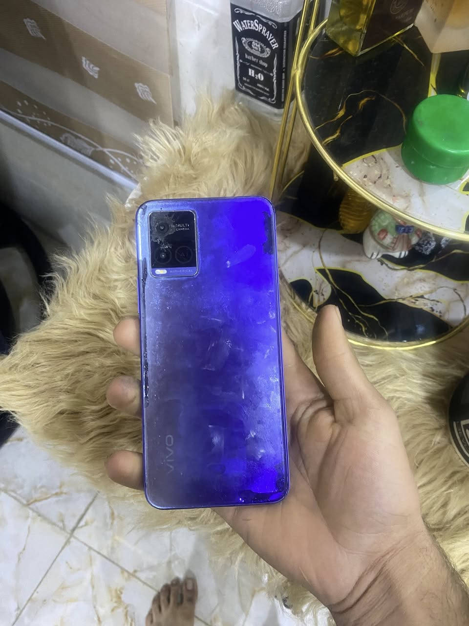 اسلام عليكم شباب عندي تلفون ‏ vivo y21 جهاز يخبل دبل شريحه ذاكرته 64مكسوره فقط كامرا بس شغاله كلشي مابيهه تشتغل امامي خلفي مابيه اي مشكله سعره 65قفل ويه بس شاحنه مالته فقط مكاني بصره القبله حي شهداء رقمي (***********)
