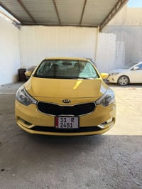 كيا سيراتو 2014 مصفره من كل شي ماعليها ولا ربع بأسمي تحويل ثاني يوم حا...