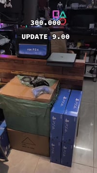 ب٣٠٠ ألف فقط بلي٤ سلم بالة تحديث 9.00 معدل هارد 500 جيجا .. ملاحظة :- ...