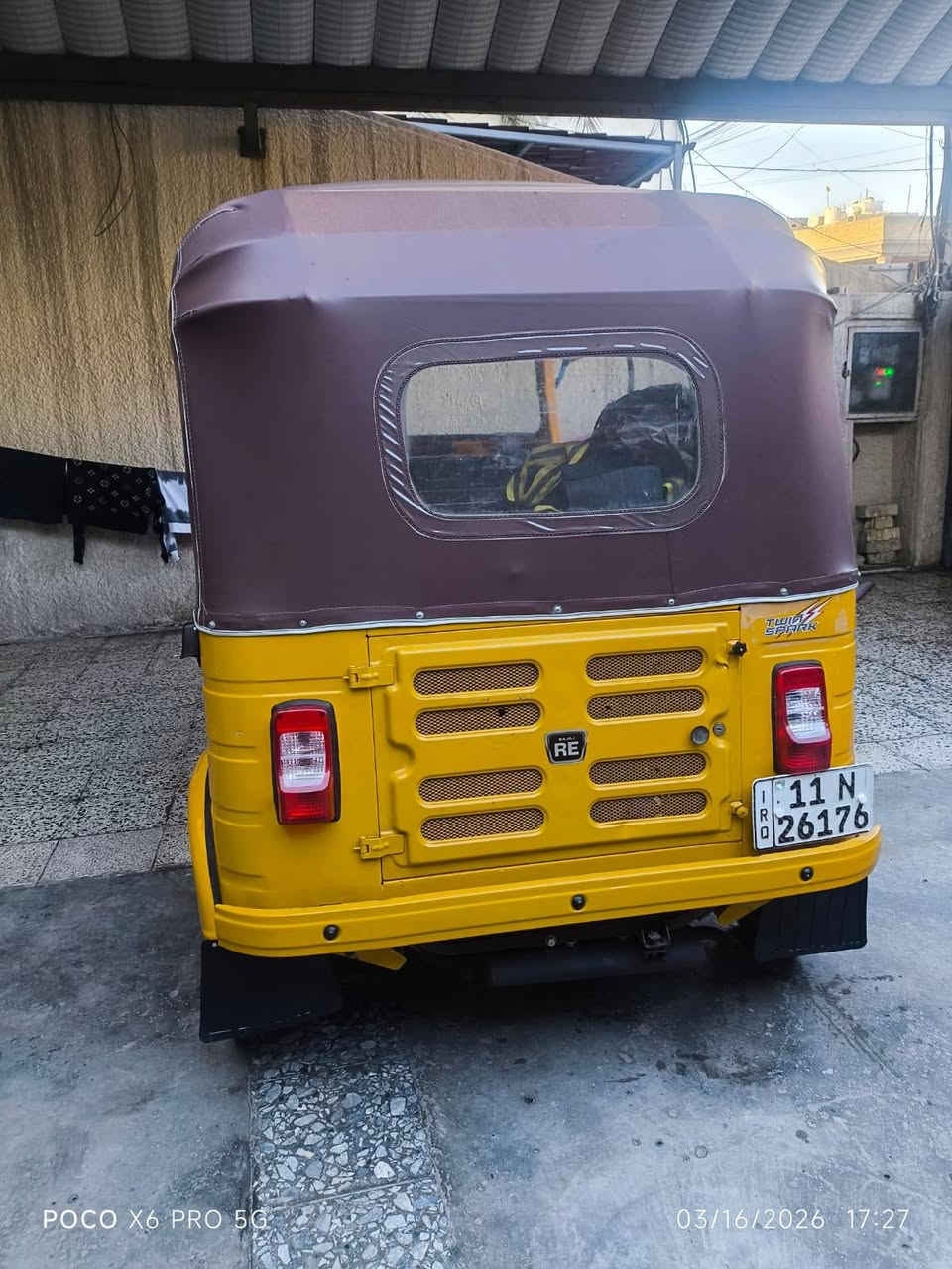 سلام عليكم شباب تكتك مديل 2020 بسمي  التكتك معمره دوس و بيه صبغ لغد التكتك حلوه وكامله تحويل ثاني يوم بسمي المكان بغداد جديده الرقم ***********
