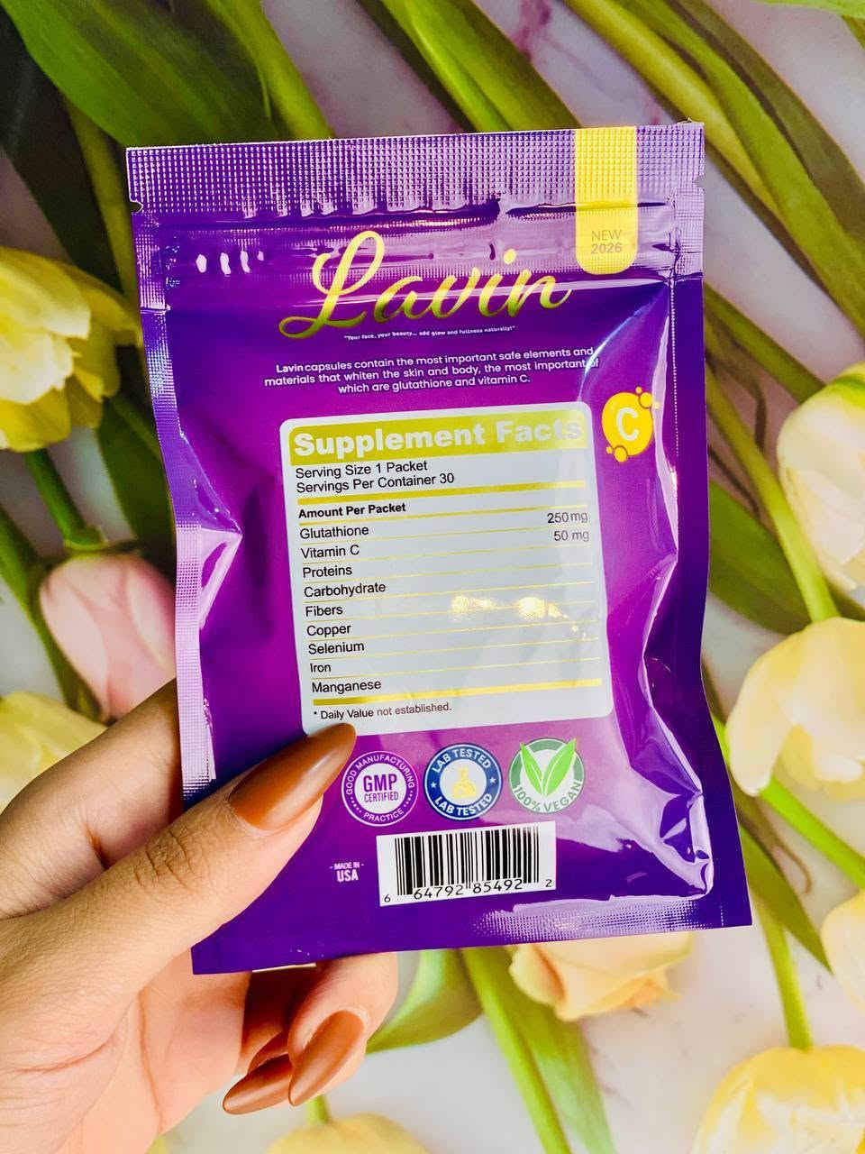 cosm_alkuaty تووووفر اول مره بالعراق المبيض الأمريكي لافين Lavin

الان لافين كبسول مطور الجديد إب اضافة ١٢ عنصر في المكونات لتبييض البشرة لبياض اكثر و توريد اكثر و نعومة و لمعان اكثر
يتكون من كلوتثيون وفيتامين سي مستخلص الفواكه فيتامين C 🍋 جلوتاثيون
🌸 طبعا ضروري كل شخص يستخدم كلوتثيون
لان الجسم يقل افرازه للكلوتثيون ولهذا سبب تبدء مشاكل البشره تظهر
هذا كلوتثيون مركز يحارب مشاكل البشره والشعر
🌸 يعمل على تبييض وتوريد و ترطيب البشره ومحاربة علامات التقدم سن البشره
🌸 يشد البشره ويقضي على التجاعيد
🌸 يزيل الحبوب والنمش ويحافظ ع البشرة من اشعه الشمس
🌸 يحارب علامات التعب والارهاق بالبشره ويمنح البشره اشراقه ونضاره
🌸 يخفف من هالات السوداء لمحيط العين
🌸 يقوي الاظافر
🌸 يملئ الشفاه ويرطبها
🌸 يشد البشره المترهله
🌸 كذلك مفيد جدا للمفاصل
طريقة الاستخدام
كبسولتين باليوم بعد الريوك بنصف ساعه وقبل النوم
يحتوي ع ٦٠ كبسوله الاستخدام مرتين باليوم قبل الاكل بنص ساعه
صنع في امريكا 🇺🇸🇺🇸🇺🇸
المنتج اصلي 💯💯 احذروا التقليد

السعر ٢٥


**إذا كنت صاحب هذا الإعلان وتريد حذفه لأي سبب، رجاءا أرسل رسالة إلى الدعم الفني**