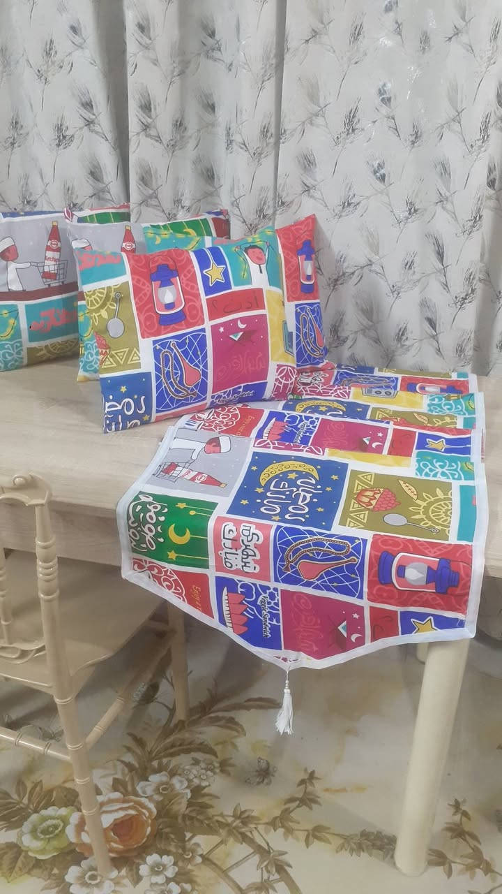 #مفرش رمضاني 🌛⭐ و٤كوشات للحجز والاستفسار ع الخاص يوجد خدمه توصيل #محموديه 🛵


**إذا كنت صاحب هذا الإعلان وتريد حذفه لأي سبب، رجاءا أرسل رسالة إلى الدعم الفني**