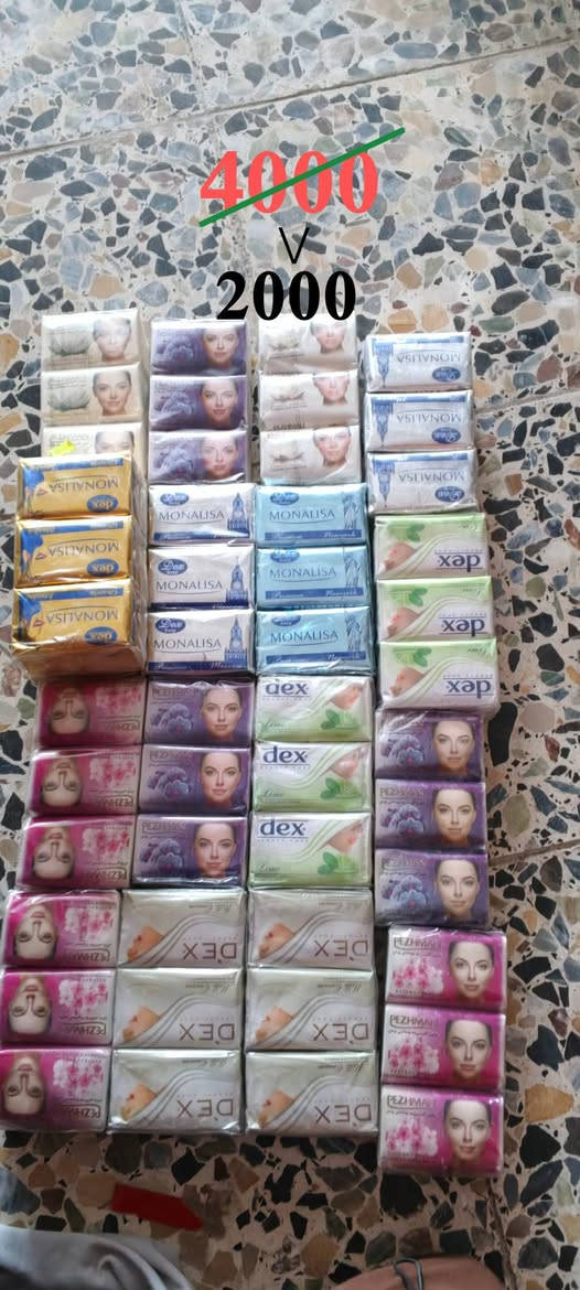 صابون 🧼
________
مكتبة و كوزمتك العائلة 
__________________
السعر (في الصورة) 
__________________
الموقع: الكوت منطقة الخاجية شارع القزويني مقابيل تاتان القزويني 
_______________________________________
ملاحظة:؛:  لايوجد توصيل
_____________________
قناة التليجرام:!: https://t.me/adr_abs


**إذا كنت صاحب هذا الإعلان وتريد حذفه لأي سبب، رجاءا أرسل رسالة إلى الدعم الفني**