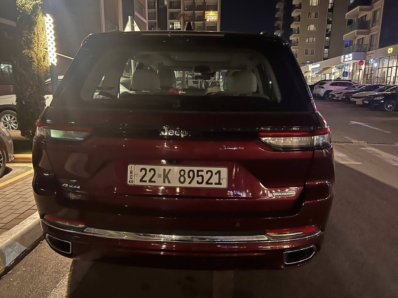 🚙 جيب أوفرلاند 2023 – وكالة
لون أحمر غامق أنيق
وارد شركة هارلم للسيارات
🔧 مكفولة وبحالة الوكالة
✨ مواصفات Overland المعروفة بالكامل

💰 السعر: 43,000 دولار
📍 لوحات أربيل

***********
